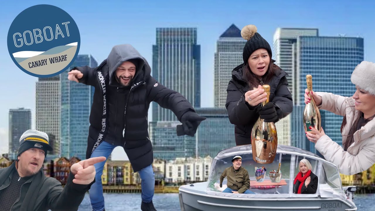 Our GoBoat Adventure in Canary Wharf